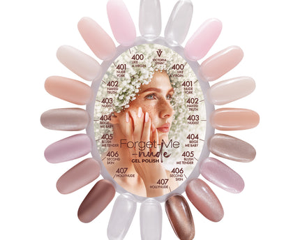 Victoria Vynn Colorwheel | Forget Me Nude #400 - #407