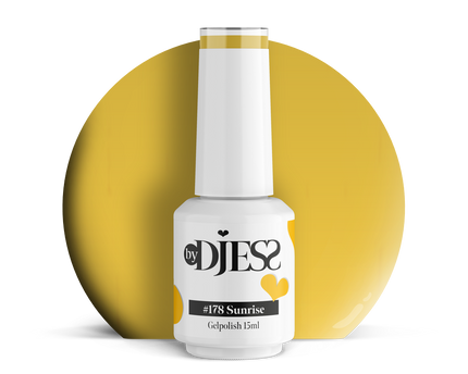 By Djess Gel Polish | Gellak | #178 Sunrise - 15 ml