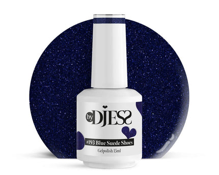 By Djess Gel Polish | Gellak | #193 Blue Suede Shoes - 15 ml