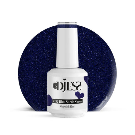 By Djess Gel Polish | Gellak | #193 Blue Suede Shoes - 15 ml