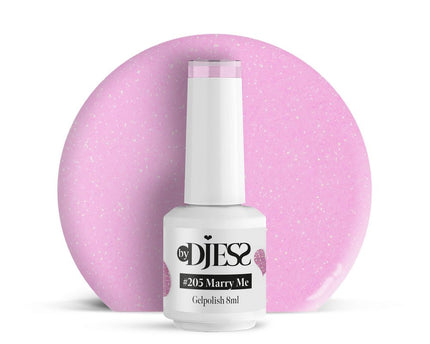 By Djess Gel Polish | Gellak | #205 Marry Me - 8 ml