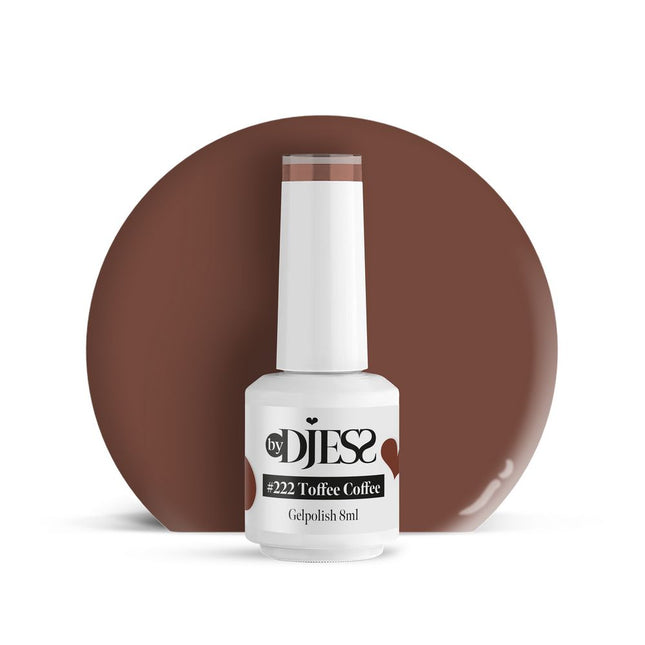 By Djess Gel Polish | Gellak | #222 Toffee Coffee - 8 ml