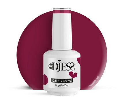 By Djess Gel Polish | Gellak | #225 My Cherry! - 15 ml