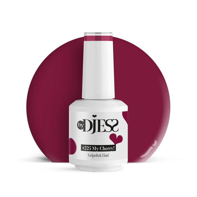 By Djess Gel Polish | Gellak | #225 My Cherry! - 15 ml