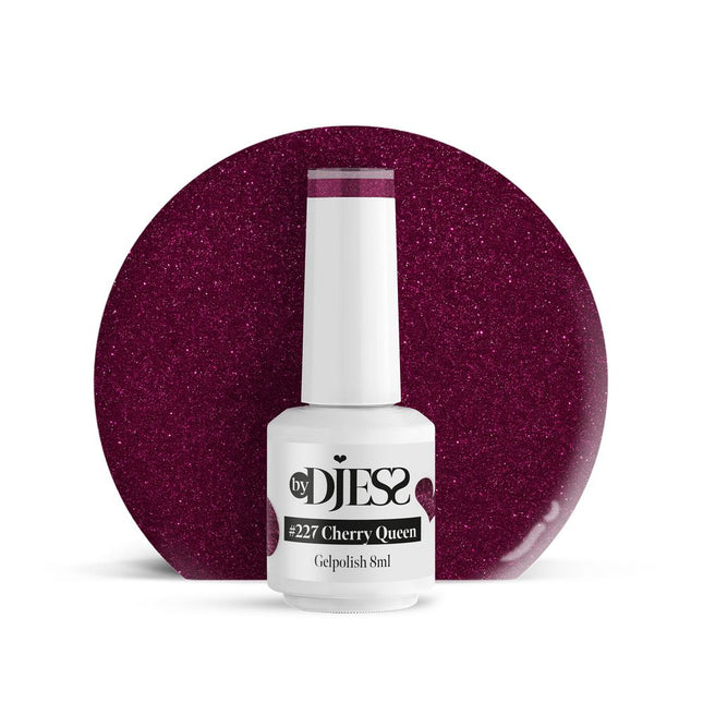 By Djess Gel Polish | Gellak | #227 Cherry Queen - 8 ml