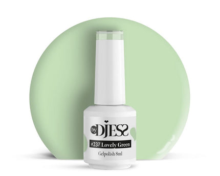 By Djess Gel Polish | Gellak | #237 Lovely Green - 8 ml