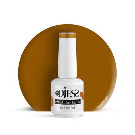 By Djess Gel Polish | Gellak | #261 Amber Leaves - 8 ml