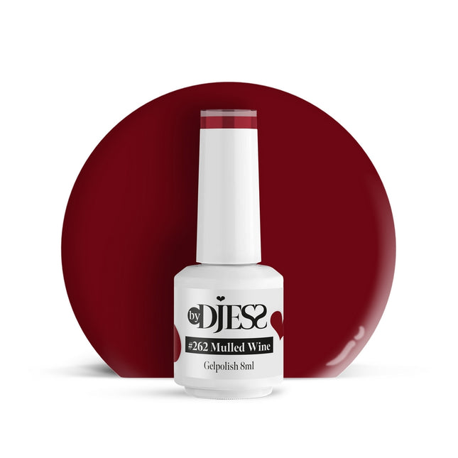 By Djess Gel Polish | Gellak | #262 Mulled Wine - 8 ml