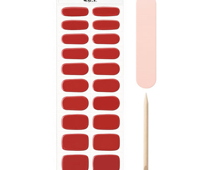 By Djess Gel Nail Stickers | Manicure | #103 Charming Cherry