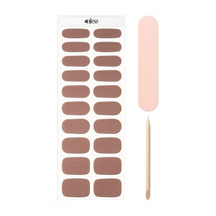 By Djess Gel Stickers | Manicure | #109 Café Mocha