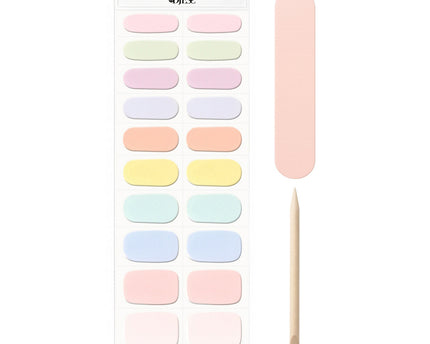 By Djess Gel Nail Stickers | Manicure | #111 Pastel Party