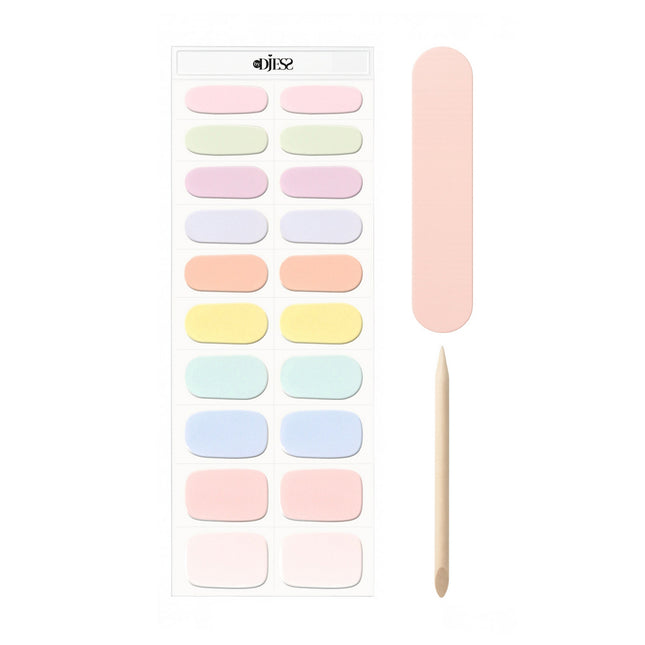 By Djess Gel Nail Stickers | Manicure | #111 Pastel Party