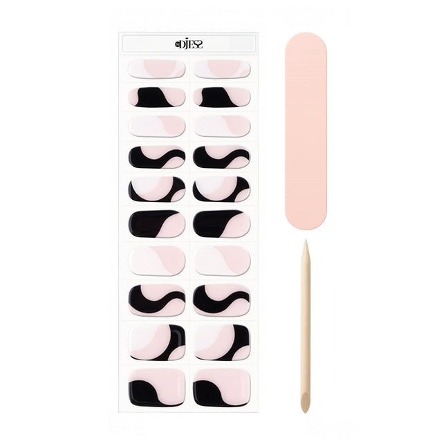 By Djess Gel Nail Stickers | Manicure | #115 Blush Noir