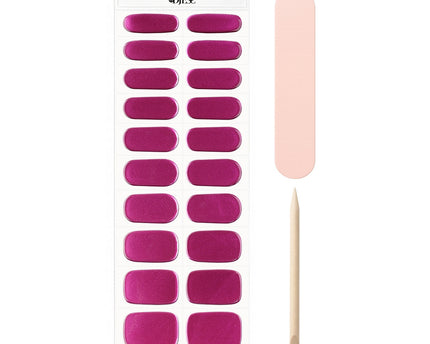 By Djess Gel Nail Stickers | Manicure | #117 Pink Chrome