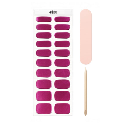 By Djess Gel Stickers | Manicure | #117 Pink Chrome