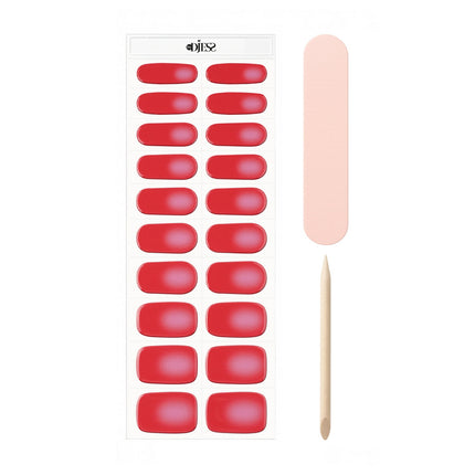 By Djess Gel Stickers | Manicure | #119 Blushing Scarlet