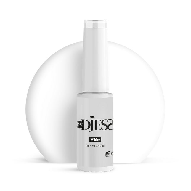 By Djess - Line Art Gel - White