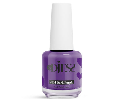 By Djess Nail Polish | Nagellak | #105 Dark Purple - 15 ml