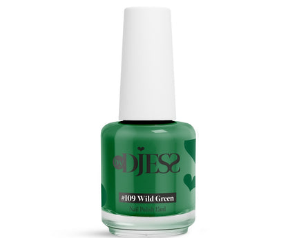 By Djess Nail Polish | Nagellak | #109 Wild Green - 15 ml
