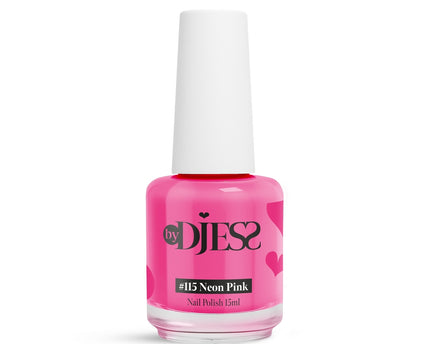 By Djess Nail Polish | Nagellak | #115 Neon Pink - 15 ml