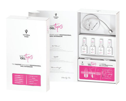 Victoria Vynn Soft Gel Tips | Starter Kit Medium Almond