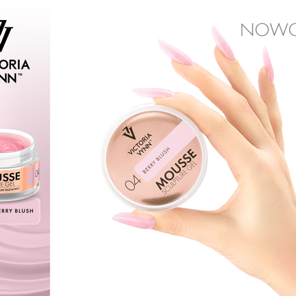 Victoria Vynn Mousse Gel 04 Berry Blush - 50 ml