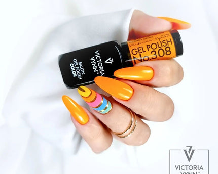 Victoria Vynn Salon Gellak | #308 Orange Denki