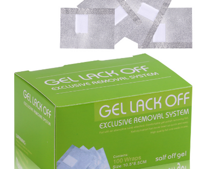 Gel Polish Removal Wraps - Pretty Polish