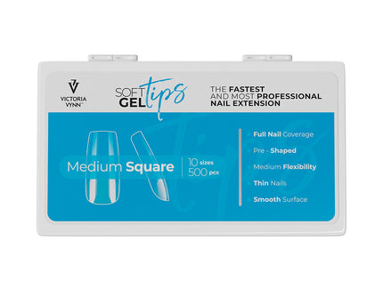 Victoria Vynn Soft Gel Tips | Starter Kit Medium Square