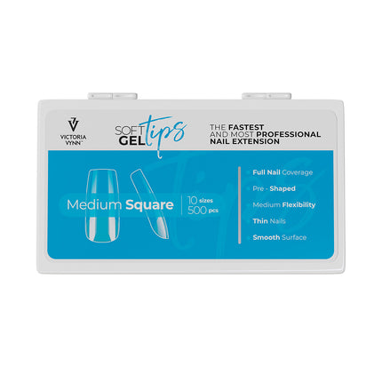 Victoria Vynn Soft Gel Tips | Starter Kit Medium Square