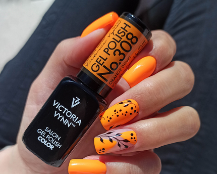 Victoria Vynn Salon Gellak | #308 Orange Denki