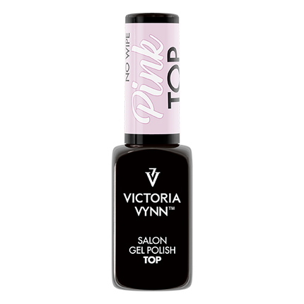 Victoria Vynn Top Coat | Top Pink No Wipe - 8 ml